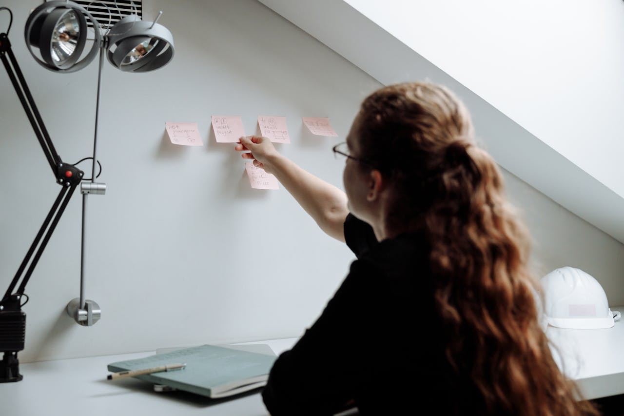 A Person Taking Notes